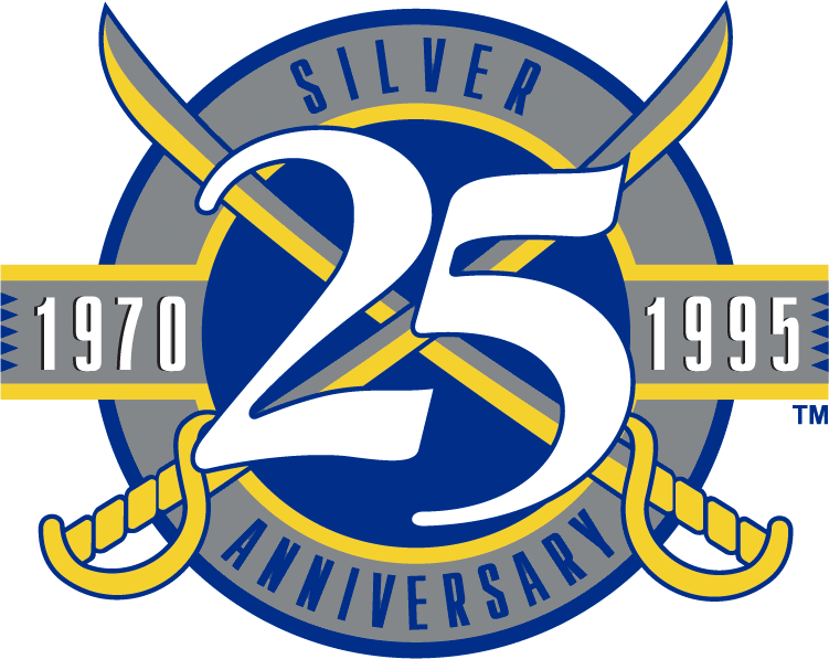 Buffalo Sabres 1995 Anniversary Logo iron on transfers for fabric